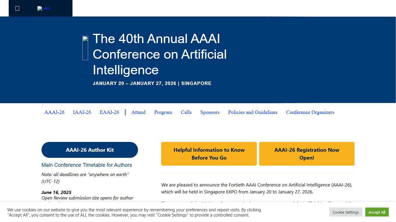 AAAI-26 - AAAI